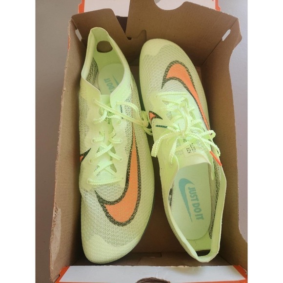 New Nike Air Zoom Victory Track Spikes Fast Pack Volt Mens Size 15 CD4385-700 - Picture 11 of 11